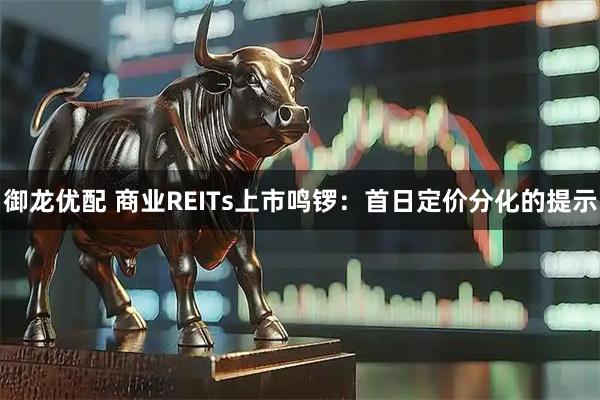 御龙优配 商业REITs上市鸣锣：首日定价分化的提示