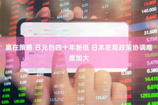 赢在策略 日元创四十年新低 日本宏观政策协调难度加大